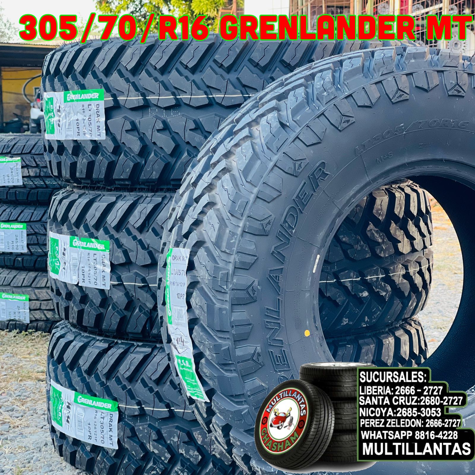 305/70/R16 GRENLANDER MT-LT